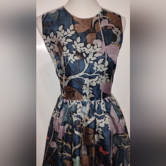RED VALENTINO SILK CHIFFON DRESS NWOT - Picture 11 of 13